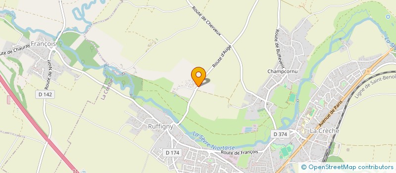 localisation de l'entreprise DRONET  LA CRECHE