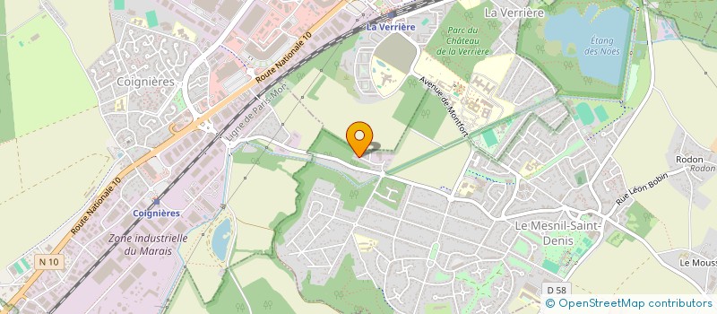 localisation de l'entreprise DRONETT  LE MESNIL-SAINT-DENIS