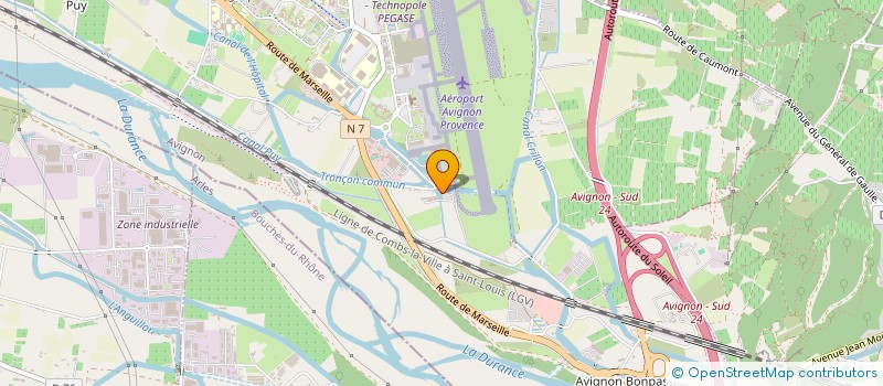 localisation de l'entreprise DRONEXPLORER à AVIGNON
