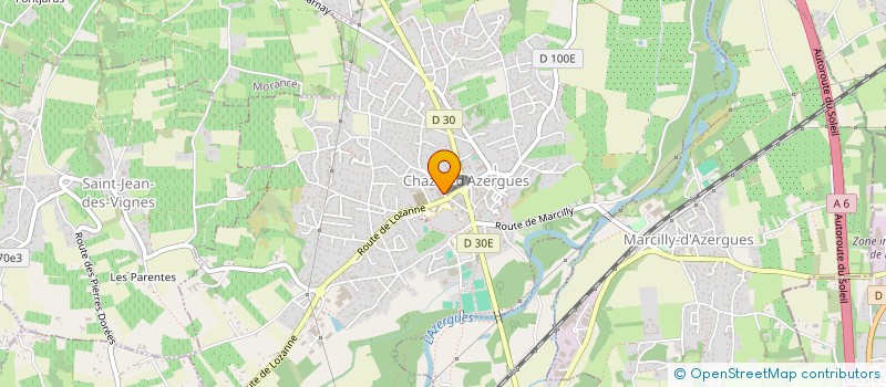 localisation de l'entreprise DROOK GROUP  CHAZAY-D'AZERGUES