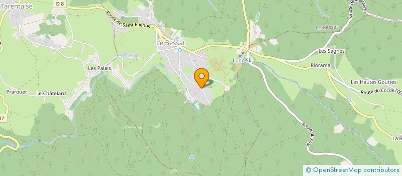 localisation de l'entreprise DROOPY  LE BESSAT