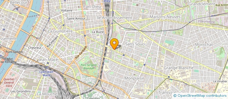 localisation de l'entreprise DROP à LYON