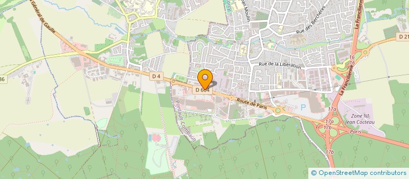 localisation de l'entreprise DROP 4 à PONTAULT-COMBAULT