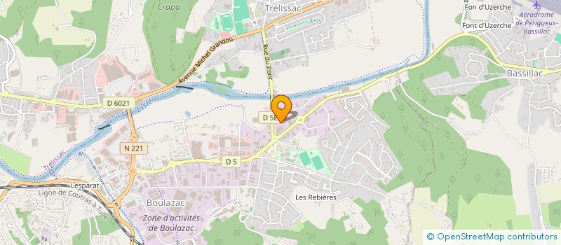 localisation de l'entreprise DROP 7  BIGANOS