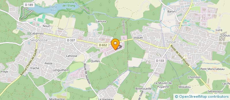 localisation de l'entreprise DROP  SEIGNOSSE