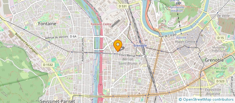 localisation de l'entreprise DROP à GRENOBLE