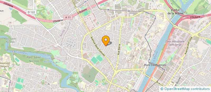 localisation de l'entreprise DROP CAR & GO à ANGERS