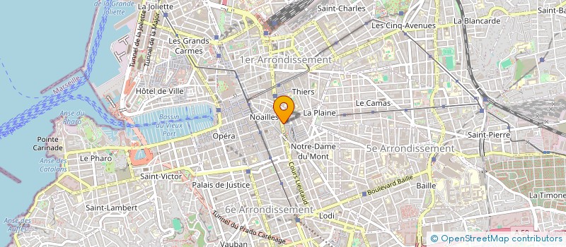 localisation de l'entreprise DROP & CLEAN à MARSEILLE