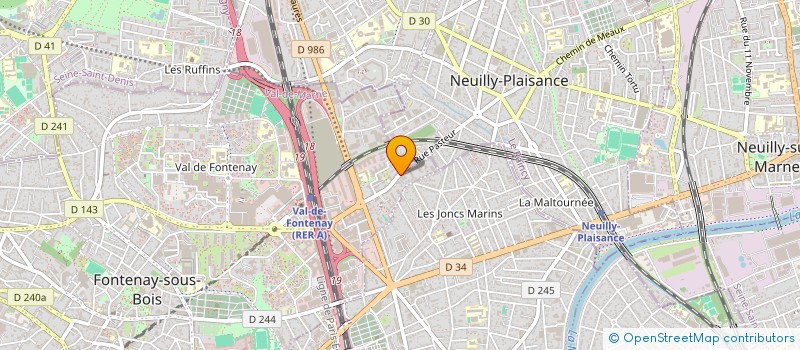 localisation de l'entreprise DROP COM à FONTENAY-SOUS-BOIS