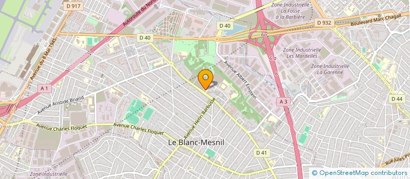 localisation de l'entreprise DROP CONSULTING IT à LE BLANC-MESNIL