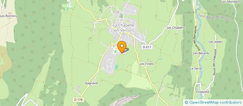 localisation de l'entreprise DROP DATABASE HOLDCO à LA CHAPELLE-EN-VERCORS