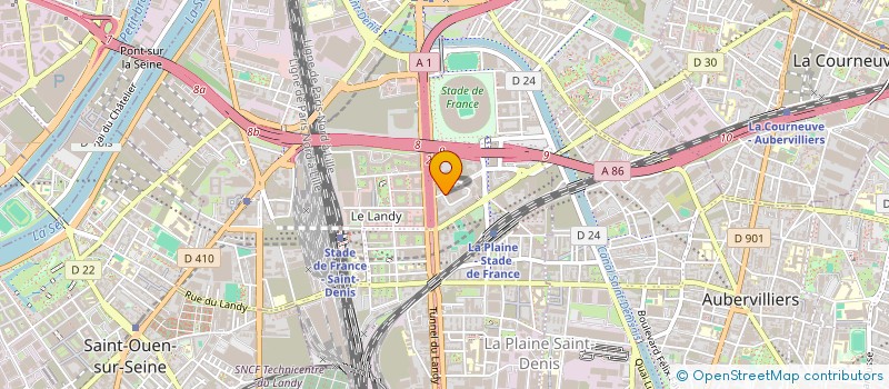 localisation de l'entreprise DROP GESTION à SAINT-DENIS
