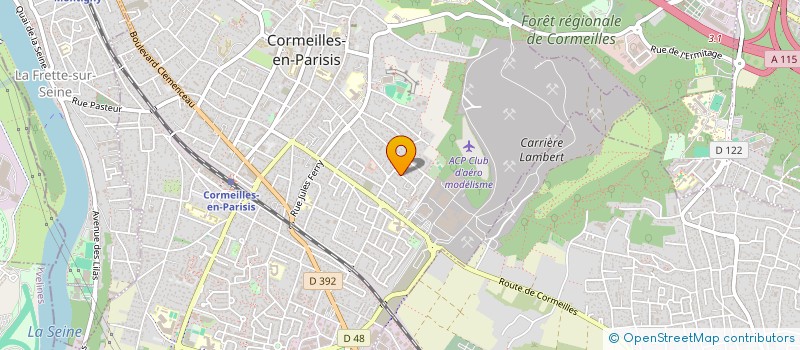 localisation de l'entreprise DROP'IMMO  CORMEILLES-EN-PARISIS