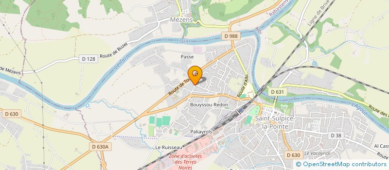 localisation de l'entreprise DROP IN à SAINT-SULPICE-LA-POINTE