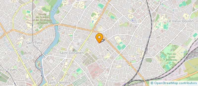 localisation de l'entreprise DROP INTERACTIVE à NANTES