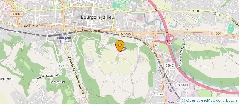 localisation de l'entreprise DROP PARTNERS à BOURGOIN-JALLIEU