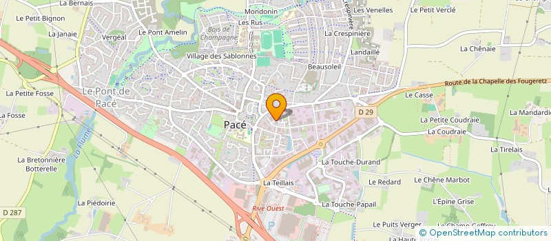 localisation de l'entreprise DROP'SERVICES  PACE