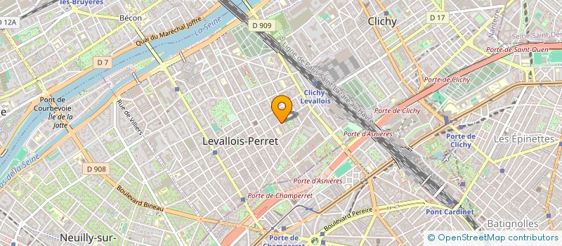 localisation de l'entreprise DROP THE MIC à LEVALLOIS-PERRET