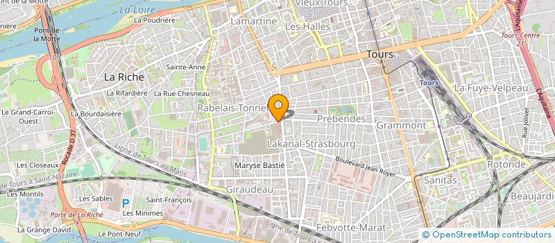 localisation de l'entreprise DROP TRENTE SEPT à TOURS