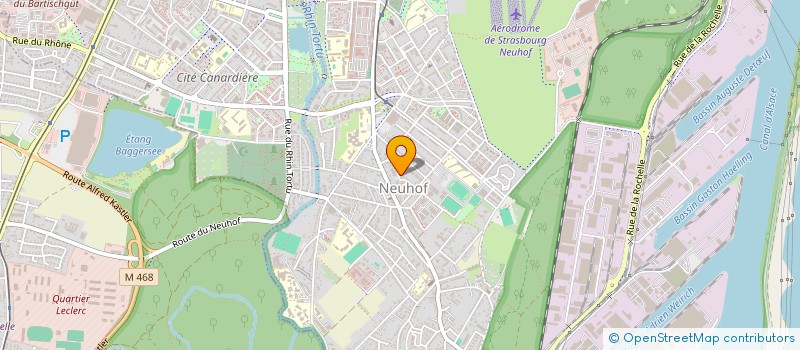 localisation de l'entreprise DROP VTC à STRASBOURG