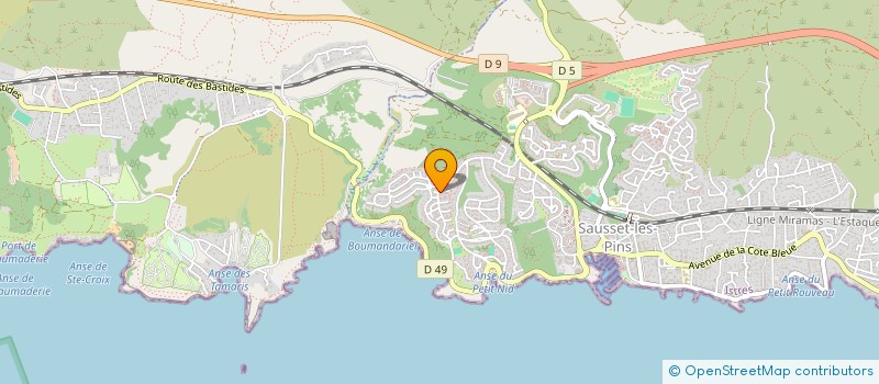 localisation de l'entreprise DROPCHEM  SAUSSET-LES-PINS