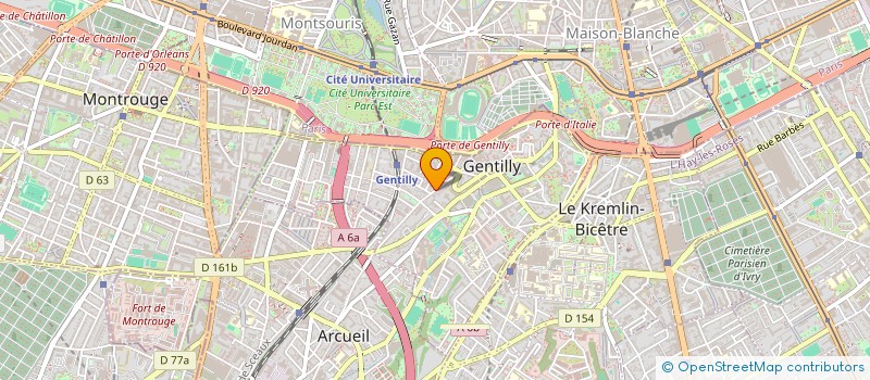 localisation de l'entreprise DROPESTOCK à GENTILLY