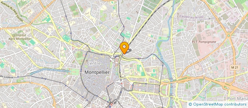 localisation de l'entreprise DROPP à MONTPELLIER