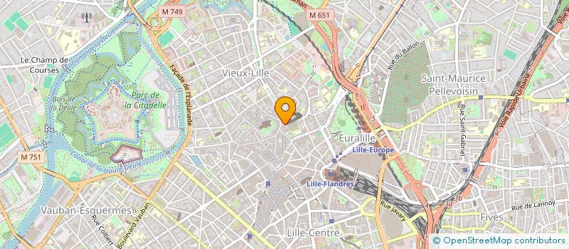 localisation de l'entreprise DROPPY  LILLE