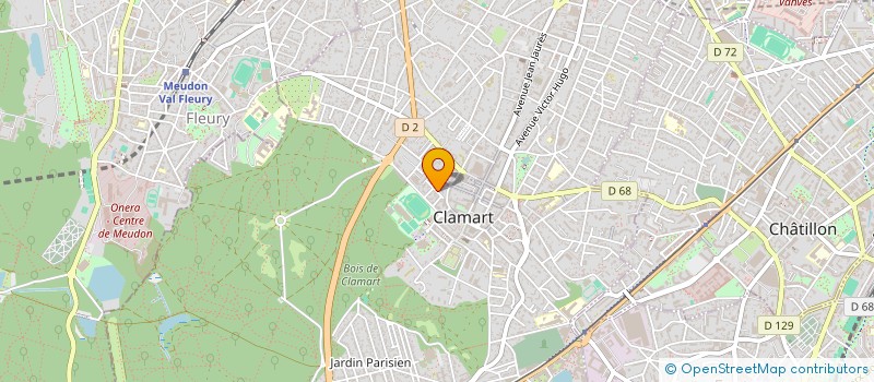 localisation de l'entreprise DROPSIT COFFINET INDIVISION à CLAMART