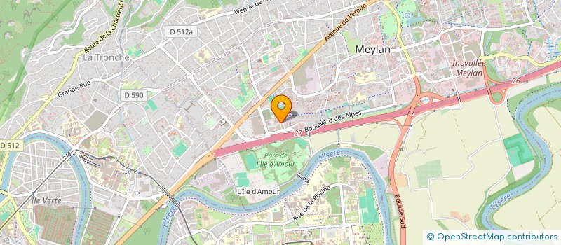 localisation de l'entreprise DROPSTYLE  LE VERSOUD