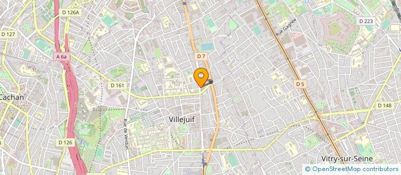 localisation de l'entreprise DROPTECH  VILLEJUIF