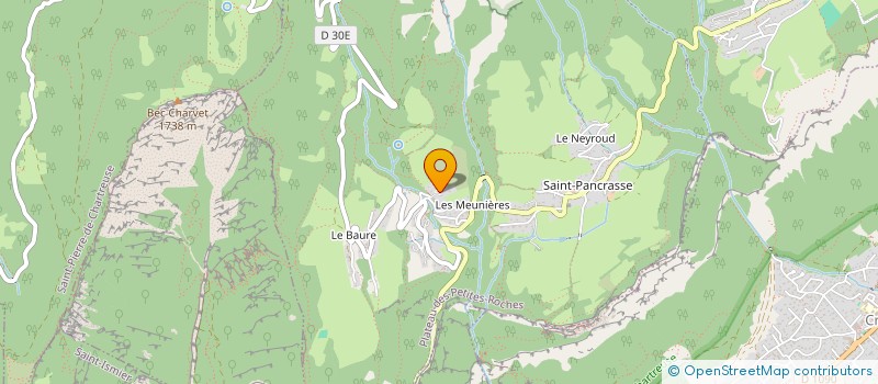 localisation de l'entreprise DROPTHEROCK-CREW  PLATEAU-DES-PETITES-ROCHES