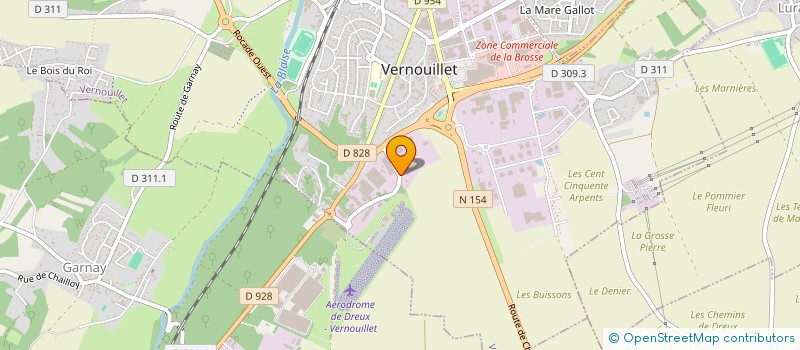 localisation de l'entreprise DROSTUB FRANCE à VERNOUILLET
