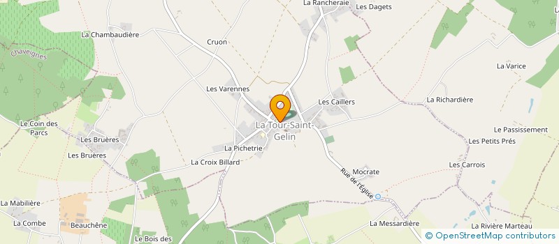 localisation de l'entreprise DROUCHAUX SARL à SAINTE-MAXIME