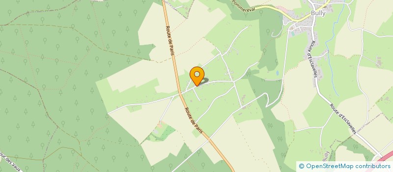 localisation de l'entreprise DROUET ARNAUD  BULLY