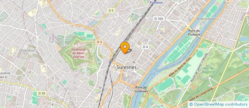 localisation de l'entreprise DROUET PHILATELIE à SURESNES