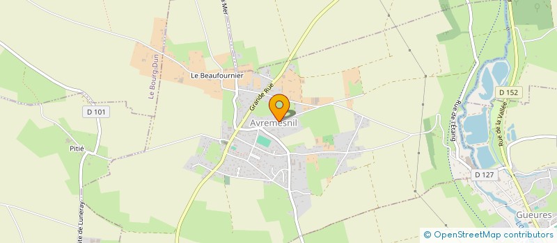 localisation de l'entreprise DROUET PICARD COUVERTURES  AVREMESNIL