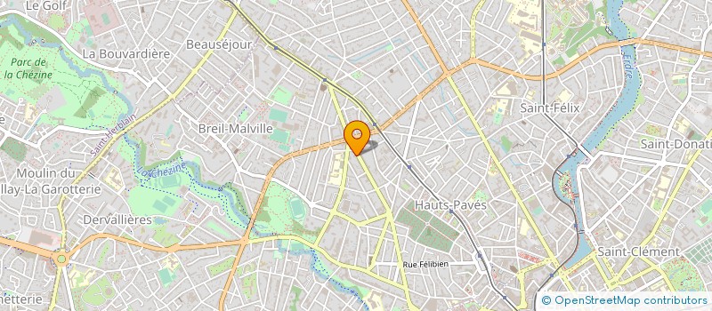 localisation de l'entreprise DROUET PROMOTION IMMOBILIERE à NANTES