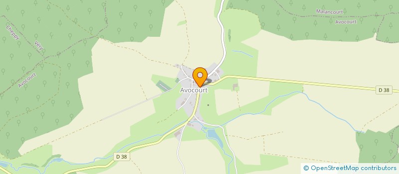 localisation de l'entreprise DROUET TECHNOLOGIES à AVOCOURT