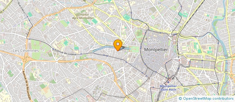 localisation de l'entreprise DROUG'ART à MONTPELLIER