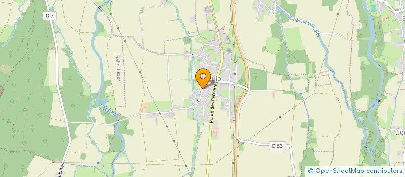 localisation de l'entreprise DROUGARD MOREAU  PUJO