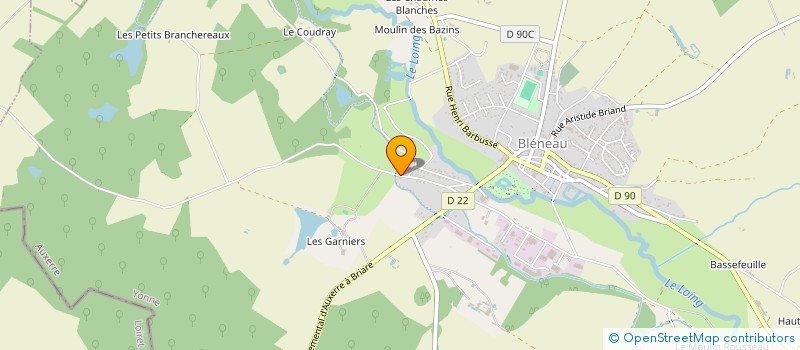 localisation de l'entreprise DROUHIN-SSI-CONCEPT  AUXERRE