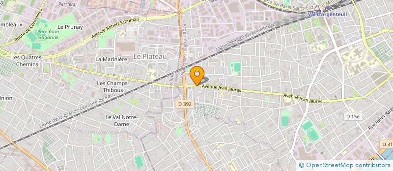 localisation de l'entreprise DROUICHE RABAH BOUZNAD MOHAMED à ARGENTEUIL