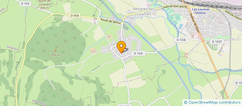localisation de l'entreprise DROUILLOT à LA ROCHE-VANNEAU