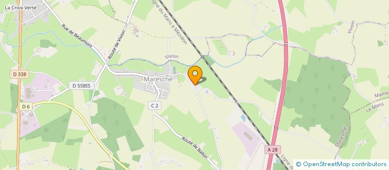 localisation de l'entreprise DROUIN BOULAY  MARESCHE
