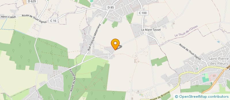 localisation de l'entreprise DROUIN ELEC à LE THUIT DE L'OISON