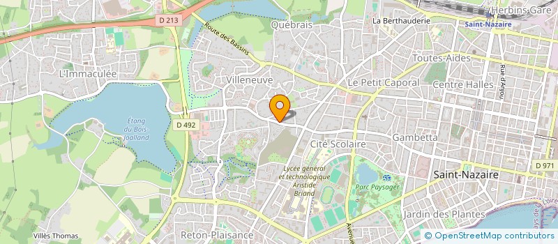 localisation de l'entreprise DROUIN-ETCHEVERRY PATRIMOINE  SAINT-NAZAIRE