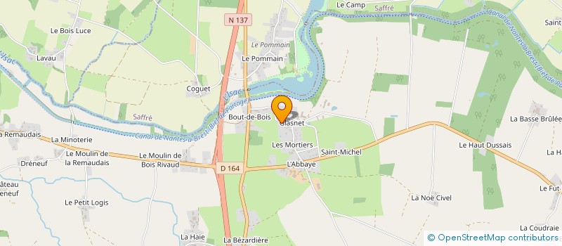 localisation de l'entreprise DROUIN FINANCE  HERIC