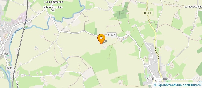 localisation de l'entreprise DROUIN SAS à MEZIERES-SUR-PONTHOUIN
