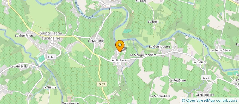 localisation de l'entreprise DROUMO  SAINT-FIACRE-SUR-MAINE